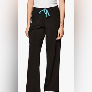 Carhartt Women's Cross-Flex Utility Scrub Pant, Black, Small